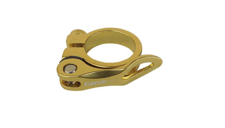 Braçadeira Giosbr Alumínio Modelo CC-617 31.8mm Dourado