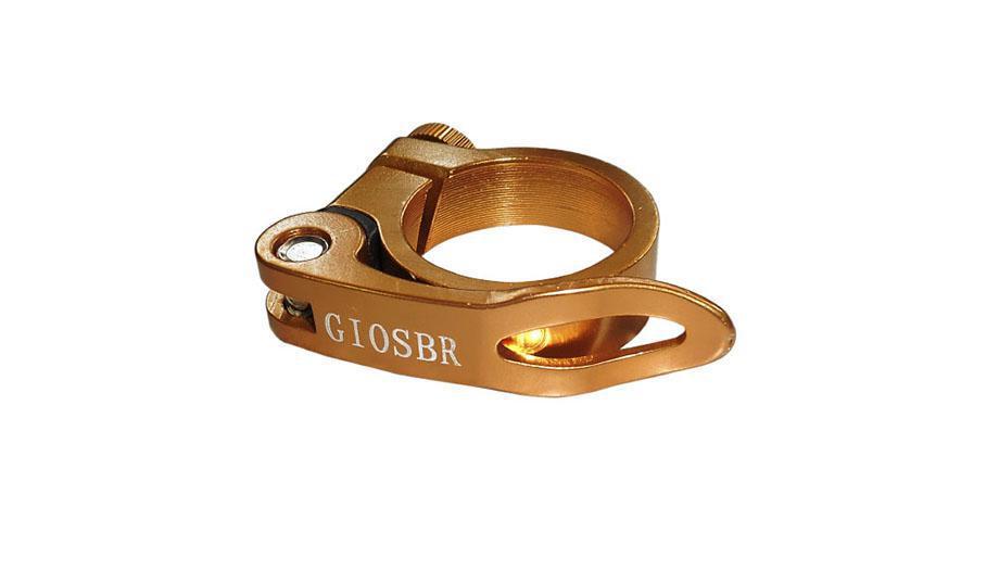 Braçadeira Giosbr Alumínio Modelo GI-105 34.9mm Dourado