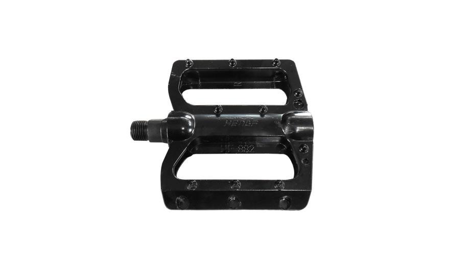 Pedal Plataforma Alumínio Modelo HF-882 Eixo 9/16 Preto