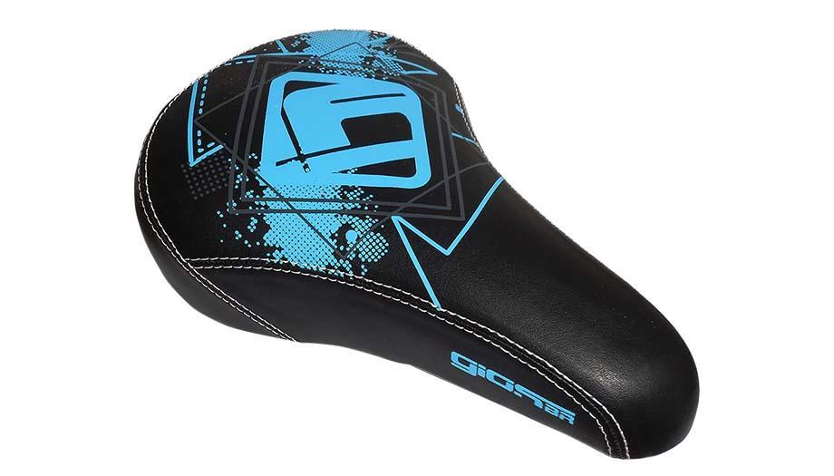 Selim Giosbr GI-1109-1 Courvin Preto Com Azul  e Cinza Desenho FRX