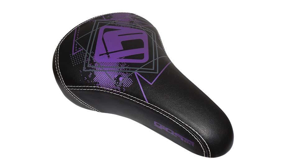 Selim Giosbr GI-1109-1 Courvin Preto Com Roxo  e Cinza Desenho FRX 