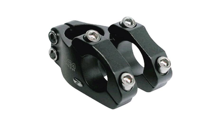 Suporte Guidão Tioga Alumínio Y 50mm-para-guidao-25-4mm-preto